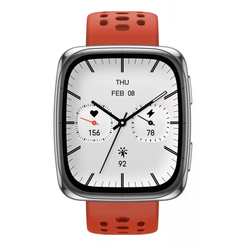 Amazfit Active 2 Square Smartwatch Μαύρο (W2434GL2N)