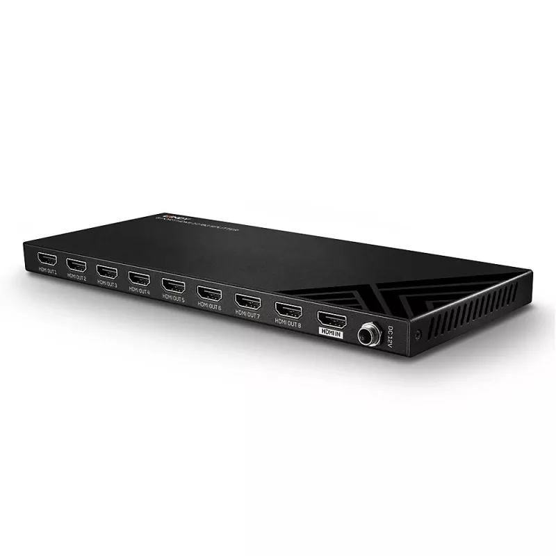 Διαχωριστής HDMI Lindy 8 Θύρες HDMI 2.0 18G