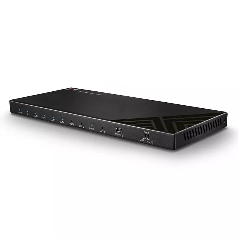 Διαχωριστής HDMI Lindy 8 Θύρες HDMI 2.0 18G