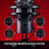 HyperX QuadCast 2 S - μικρόφωνο USB (μαύρο), επιτραπέζιο μικρόφωνο, -8 dB, 20 - 20000 Hz, 1 Ω, ενσύρματο, USB