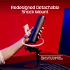 HyperX QuadCast 2 S - μικρόφωνο USB (μαύρο), επιτραπέζιο μικρόφωνο, -8 dB, 20 - 20000 Hz, 1 Ω, ενσύρματο, USB