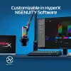 HyperX QuadCast 2 S - μικρόφωνο USB (μαύρο), επιτραπέζιο μικρόφωνο, -8 dB, 20 - 20000 Hz, 1 Ω, ενσύρματο, USB