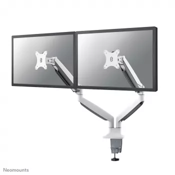 Neomounts NM-D750DWHITE βάση οθόνης 10-32 ίντσες - γκάζι, σφιγκτήρας γραφείου/διάτρηση γραφείου, 9 kg, 25,4 cm (10 ίντσες), 81,3 cm (32 ίντσες), 100 x 100 mm, λευκό