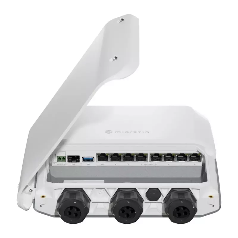 Ενσύρματο router MikroTik RB5009UPr+S+OUT
