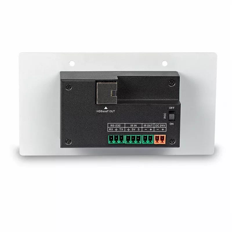 Lindy 150m Cat.6 HDMI 4K60 & Type C HDBaseT EU επιτοίχια πλάκα επέκτασης KVM, πομπός