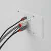 Lindy 150m Cat.6 HDMI 4K60 & Type C HDBaseT EU επιτοίχια πλάκα επέκτασης KVM, πομπός
