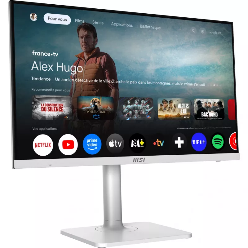 MSI Modern MD272UPSW οθόνη υπολογιστή 68,6 cm (27 inch) 3840 x 2160 pixel 4K Ultra HD λευκό