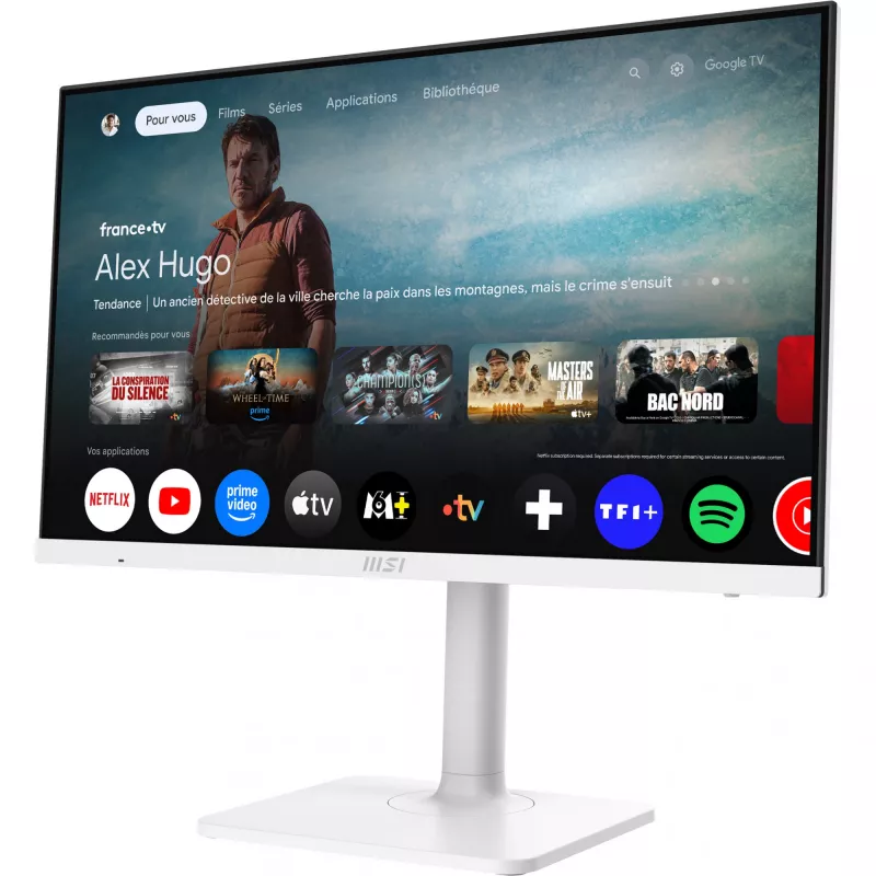 MSI Modern MD272UPSW οθόνη υπολογιστή 68,6 cm (27 inch) 3840 x 2160 pixel 4K Ultra HD λευκό