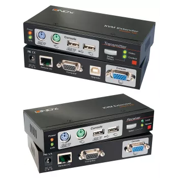 Lindy 300m CAT5 KVM Extender Combo, USB και VGA