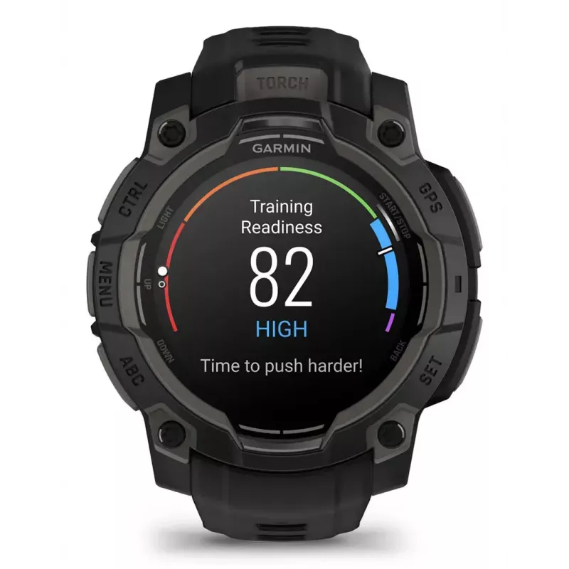 Smartwatch Garmin Instinct 3 AMOLED μαύρο