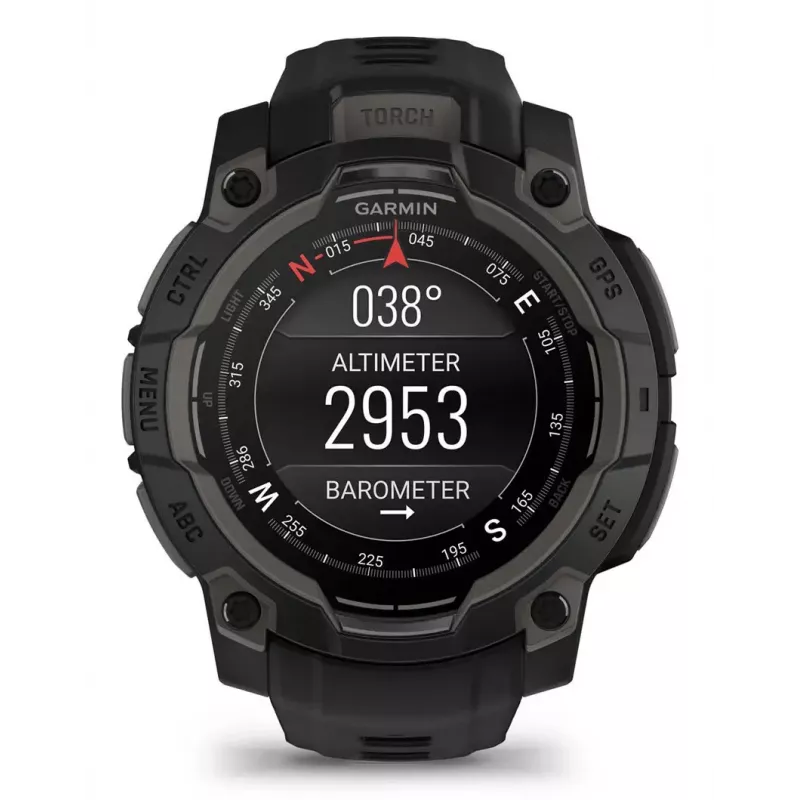 Smartwatch Garmin Instinct 3 AMOLED μαύρο