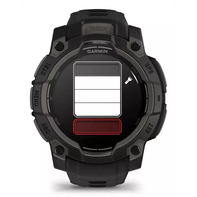 Smartwatch Garmin Instinct 3 AMOLED μαύρο