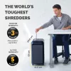 Fellowes Powershred LX221 5050401 καταστροφέας εγγράφων μικρο-κοπής, P-5, 20 φύλλα, 2 x 12 mm, 30 l, 70 dB, μαύρος