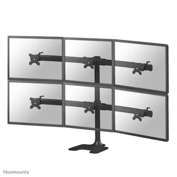Neomounts FPMA-D700DD6 Βάση οθόνης 10-27 ίντσες, ελεύθερη/επιτραπέζια τοποθέτηση, 8 kg, 25,4 cm (10 ίντσες), 68,6 cm (27 ίντσες), 100 x 100 mm, Μαύρο
