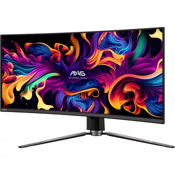 Οθόνη MSI MAG 341CQP QD-OLED 34 ίντσες UltraWide QHD 3440×1440, 21:9, 0,03 ms, USB-Hub, VESA, ρυθμιζόμενη καθ' ύψος