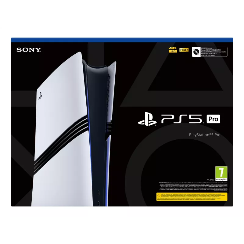 Sony PlayStation 5 Pro 2 TB Wi-Fi Μαύρο, Λευκό