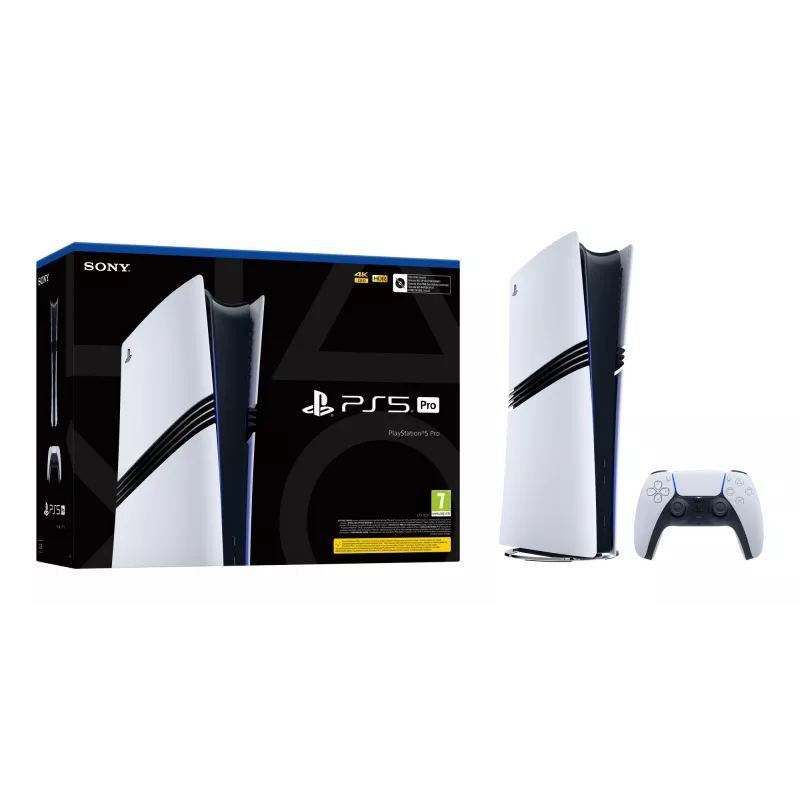 Sony PlayStation 5 Pro 2 TB Wi-Fi Μαύρο, Λευκό
