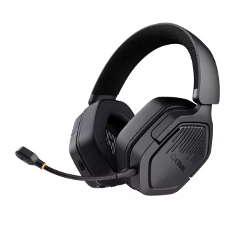 Trust GXT 493PS Carus ασύρματα ακουστικά gaming για PS5, over-ear, αποσπώμενο μικρόφωνο, USB-C / USB-A / 3,5 mm, 20–20000 Hz, 1,2 m, μαύρα
