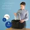 R-Go Tools Βάση laptop R-Go Riser Basic, αναδιπλούμενη και ρυθμιζόμενη βάση laptop, Αλουμίνιο, ασημί