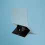 R-Go Tools Βάση laptop R-Go Riser Attachable, ρυθμιζόμενη, ενσωματωμένη στο laptop σας, Αλουμίνιο, μαύρη