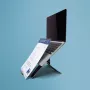 R-Go Tools Βάση laptop R-Go Riser Document, εργονομική, αναδιπλούμενη και ρυθμιζόμενη βάση με θήκη εγγράφων, μαύρη