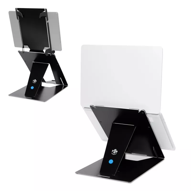 R-Go Tools Βάση tablet και laptop R-Go Riser Duo, κατάλληλη για οθόνη 10–22 inch, μαύρη