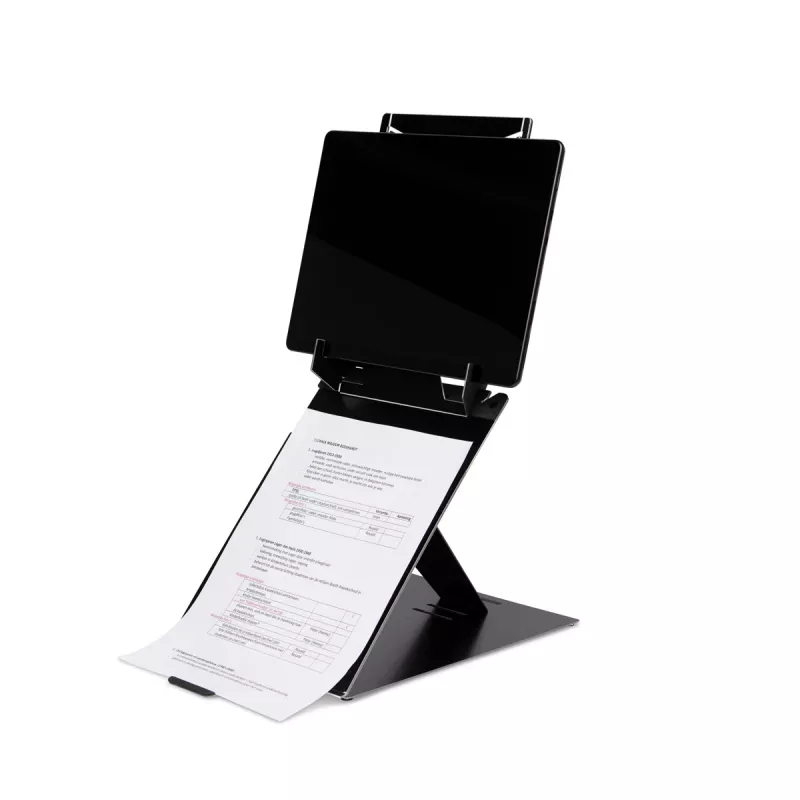 R-Go Tools Βάση tablet και laptop R-Go Riser Duo, κατάλληλη για οθόνη 10–22 inch, μαύρη