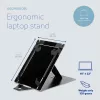 R-Go Tools Βάση tablet και laptop R-Go Riser Duo, κατάλληλη για οθόνη 10–22 inch, μαύρη