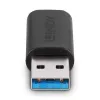 Lindy Προσαρμογέας USB 3.2 Type-A σε Type-C, USB 3.2 Type-A, USB 3.2 Type-C, μαύρο
