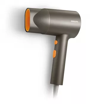 Στεγνωτήρας μαλλιών Philips 3000 Σειρά BHD321/00 — 1600 W, 2 βαθμίδες θερμότητας, 2 ταχύτητες, ιονικός, 350 g, γκρι