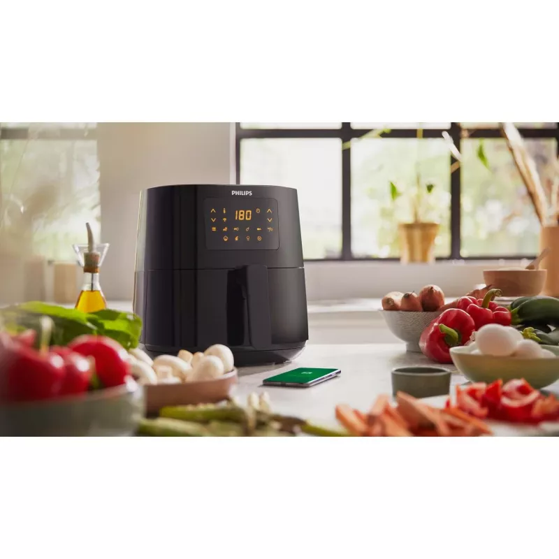 Philips 5000 Series HD9255/30 φριτέζα αέρος 4,1 l επιτραπέζια 1400 W χρυσό, λευκό