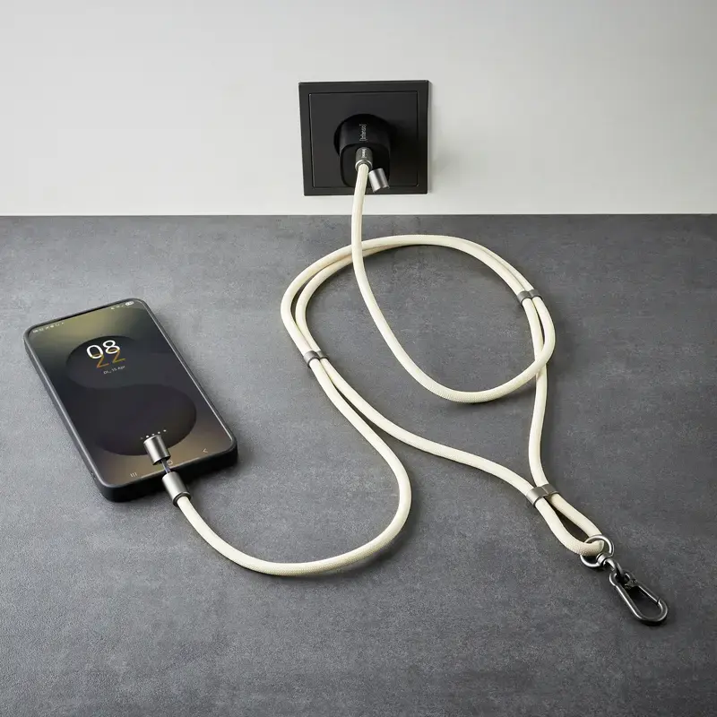 Καλώδιο USB Intenso αλυσίδα κινητού 1,65 m USB-C μπεζ