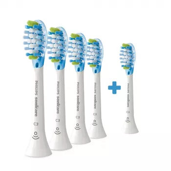 Κεφαλές βουρτσίσματος Philips Premium Plaque Defence HX9045/87 5 τεμ. Λευκό