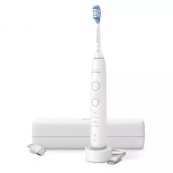 Philips Series 7100 HX7420/01 Ηλεκτρική οδοντόβουρτσα — 62.000 κινήσεις/λεπτό, 4 λειτουργίες, αισθητήρας πίεσης, Bluetooth, επαναφορτιζόμενη (λευκή)