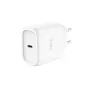 TRUST Maxo 45W Φορτιστής USB-C GaN, 45 W, έξοδος USB-C, έως 20 V, καλώδιο 2 m, Λευκό