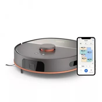 Ρομποτική σκούπα Philips XU5000/10 — σακούλα 0,26 L, Li‑Ion 4800 mAh, 200 min χρόνος λειτουργίας