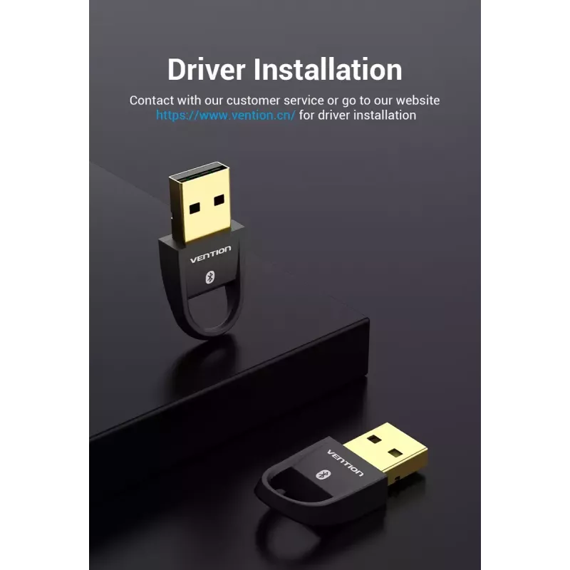Προσαρμογέας USB Bluetooth 5.0 Vention CDSB0 μαύρο