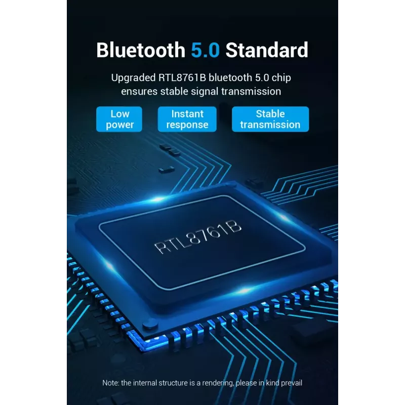 Προσαρμογέας USB Bluetooth 5.0 Vention CDSB0 μαύρο