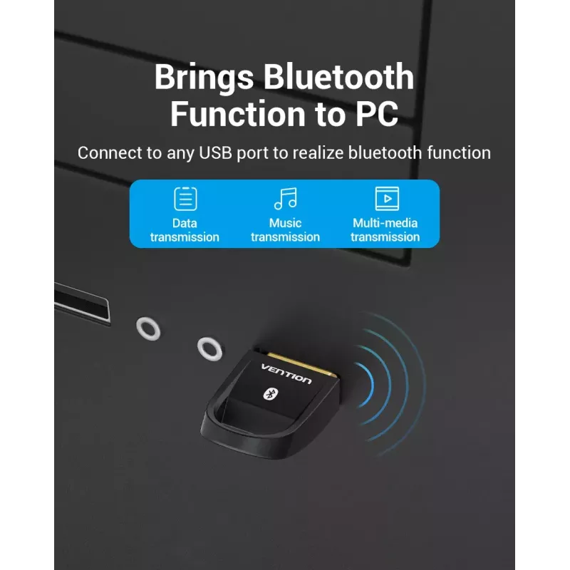Προσαρμογέας USB Bluetooth 5.0 Vention CDSB0 μαύρο