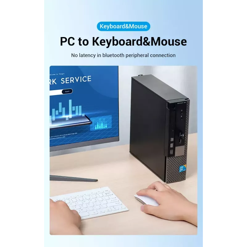 Προσαρμογέας USB Bluetooth 5.0 Vention CDSB0 μαύρο