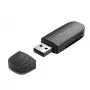 Vention 2-in-1 USB 3.0 A Card Reader SD+TF, USB 3.2 Gen 1, 5000 Mbit/s, μαύρο