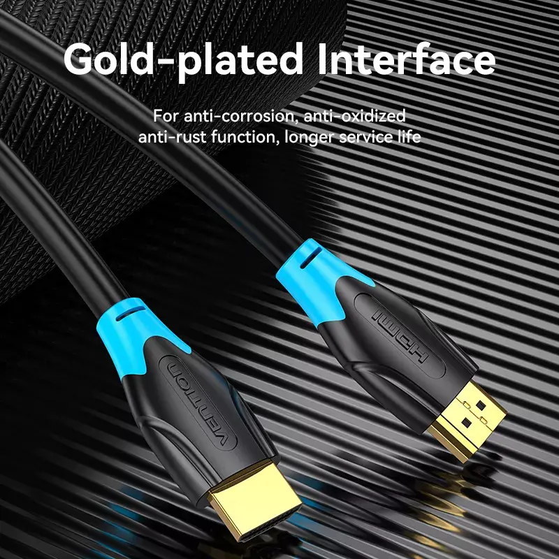 Καλώδιο HDMI Vention 1M μαύρο 18 Gbit/s 2.0