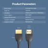 Vention Φορητό καλώδιο HDMI 1M μαύρο 2.0 18 Gbit/s
