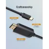 Καλώδιο Vention Type-C σε HDMI 2 m μαύρο USB Type-C HDMI
