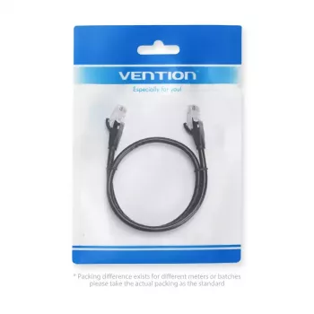 Vention IBEBQ καλώδιο patch Cat.6 UTP, 20 m, μαύρο
