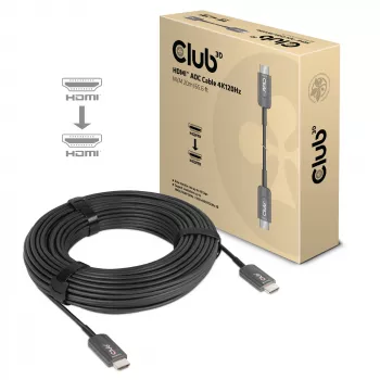 Καλώδιο AOC CLUB3D Ultra High Speed HDMI™ Certified 4K120Hz/8K60Hz μονόδρομο αρσενικό/αρσενικό 20m/65,6ft