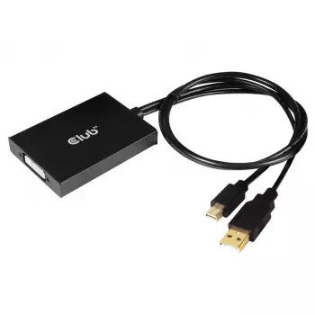 Ενεργός προσαρμογέας MiniDisplayPort 1.2a σε Dual Link DVI-D CLUB3D CAC-1130