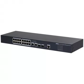 Dahua Technology SG4020 Managed L2 Gigabit Ethernet (10/100/1000) 1U μαύρο