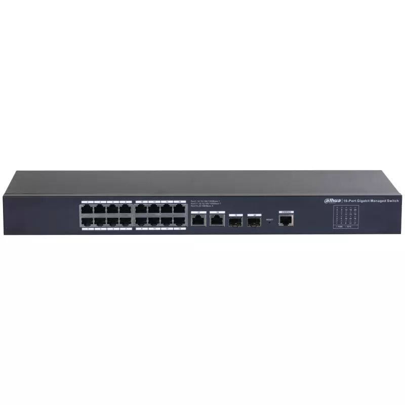 Dahua Technology SG4020 Managed L2 Gigabit Ethernet (10/100/1000) 1U μαύρο