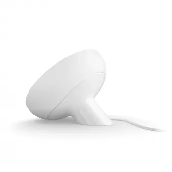 Philips Hue White and Colour Ambience Bloom επιτραπέζιο φωτιστικό, έξυπνο επιτραπέζιο φωτιστικό, ZigBee, λευκό, ενσωματωμένο LED, μέταλλο, μη αντικαταστάσιμοι λαμπτήρες